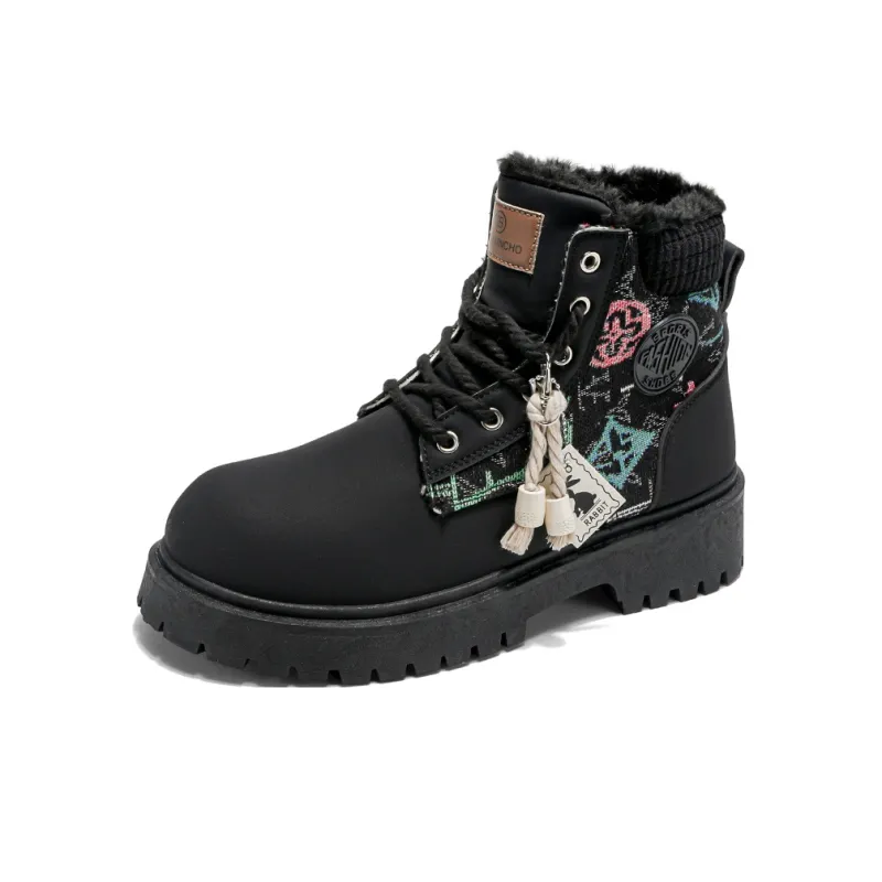 DM Short Martin Boot Unisex Black-2