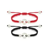Peaceful Bond Bracelet[Red+Black]