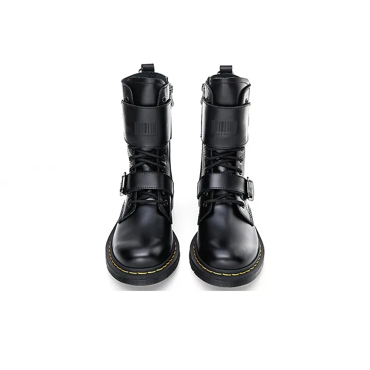 BEFFON Martin Boots Women's Gothic Black-1