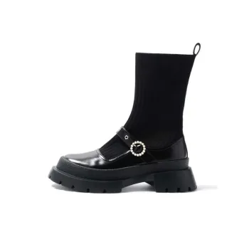 STEVE MADDEN Ankle Boots Women's Black/Brown