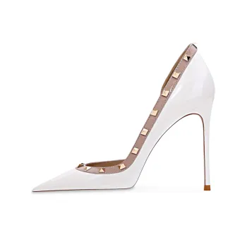 Ganxiaojie High Heels Women's White