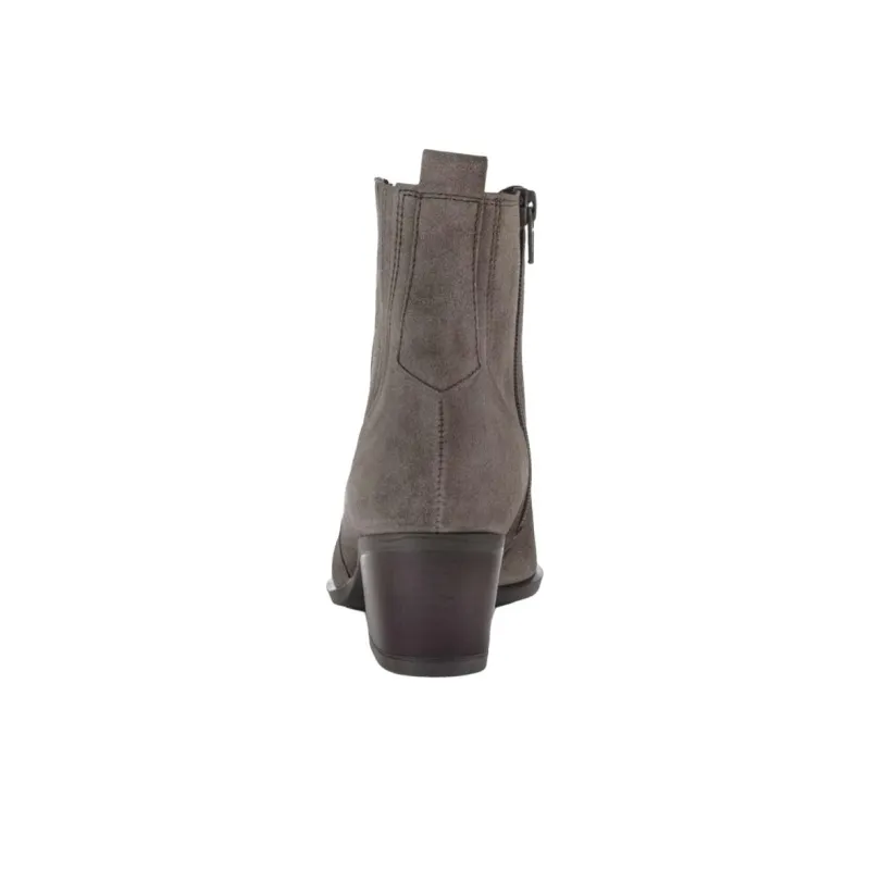 Gabor Comfort Ankle Boots 5cm Women's Gray-4
