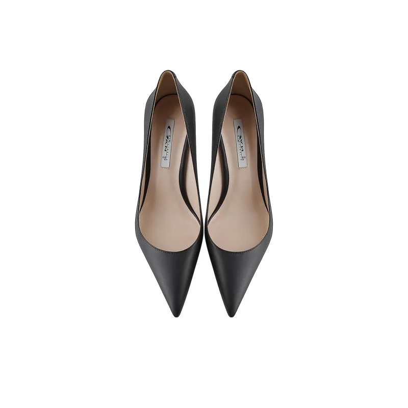 Ganxiaojie High Heels Women's Black-3