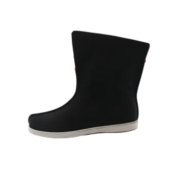 Neiliansheng Men's Thousand Hands Multi-Layer Sole Work Boots Ankle Boots Men's Black