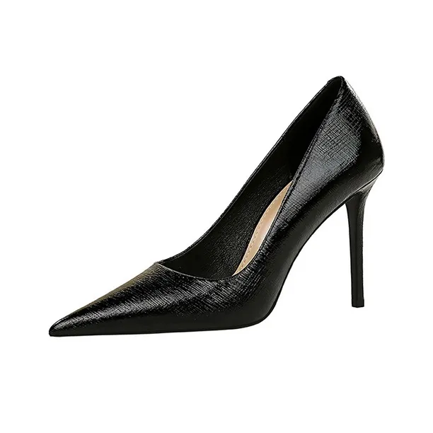 BIGTREE Slim Heel High Heels Women's-2
