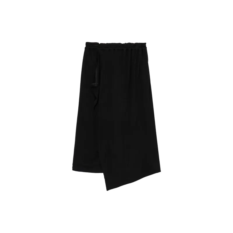 Yohji Yamamoto Asymmetric hem Midi Skirt-1