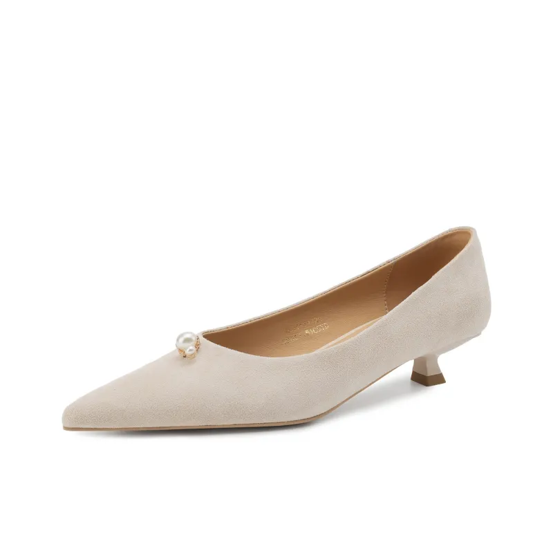 Safiya Chunky Heel High Heels 4cm Women's-7