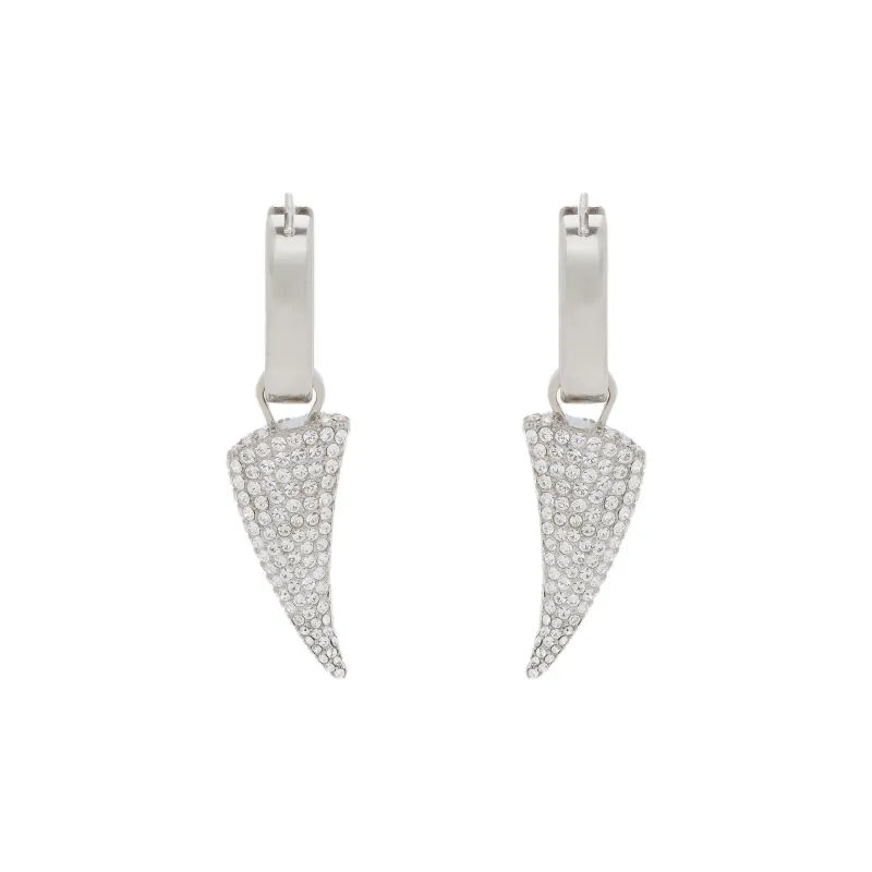 Alexander McQueen Embellished Tiger Claw Earrings-0
