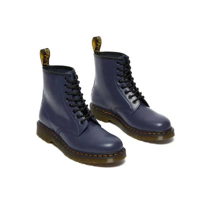 Dr.Martens 1460 Smooth Leather Lace Up Boots 'Blue'-3