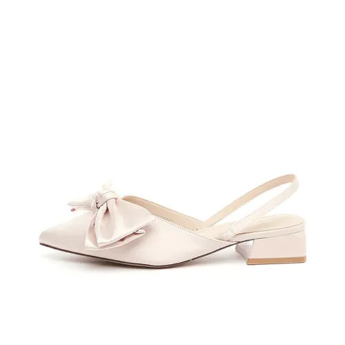 EXULL Q Block Heel High Heels 3.5cm Women's