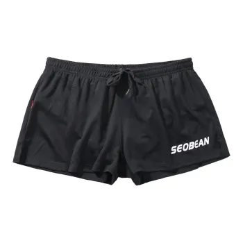 SEOBEAN Boxer Shorts Men's 1 Pack Black