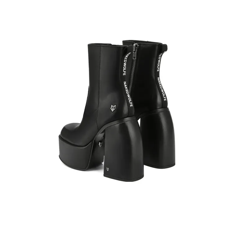 Naked Wolfe Jailbreaker Ankle Boots Women's Black-2