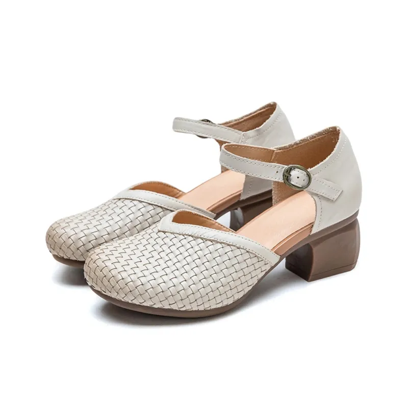Jay Chunky Heel High Heels 5.5cm Women's-6