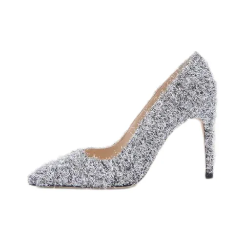 Sandro Slim Heel High Heels Women's Silver