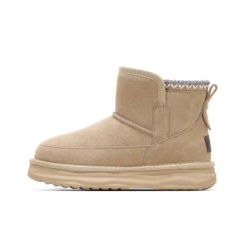 ST&SAT Warm Wear Resistant Slip Resistant 11cm Snow Boots Women's