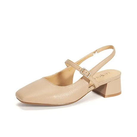 LESELE Chunky Heel High Heels 4.5cm Women's-7