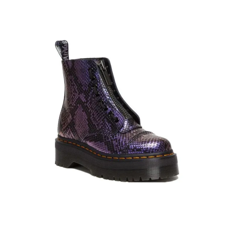 Dr.Martens Sinclairseries Ankle Boots 5cm Women's Purple Black-3