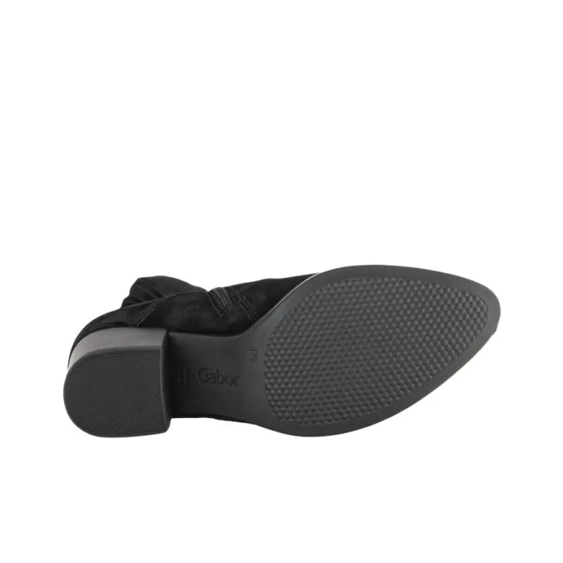 Gabor Comfort Ankle Boots 6cm Women's Black-3