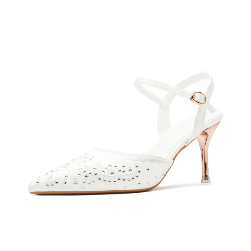 YAFEI XUANYU Slim Heel High Heels 7cm Women's-0