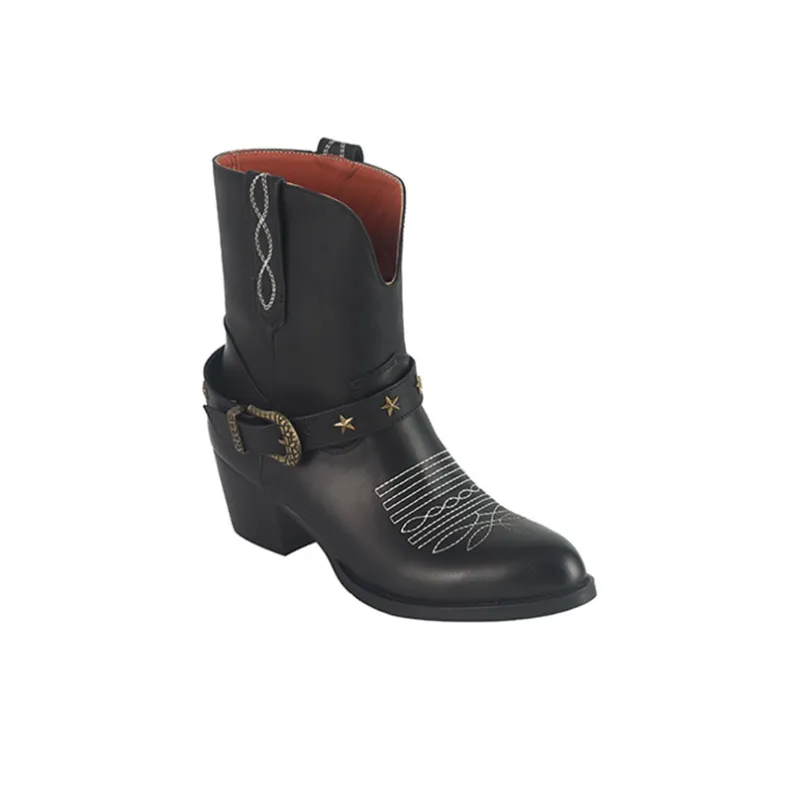 Echo&yolo Ankle Boots Women's Black-3