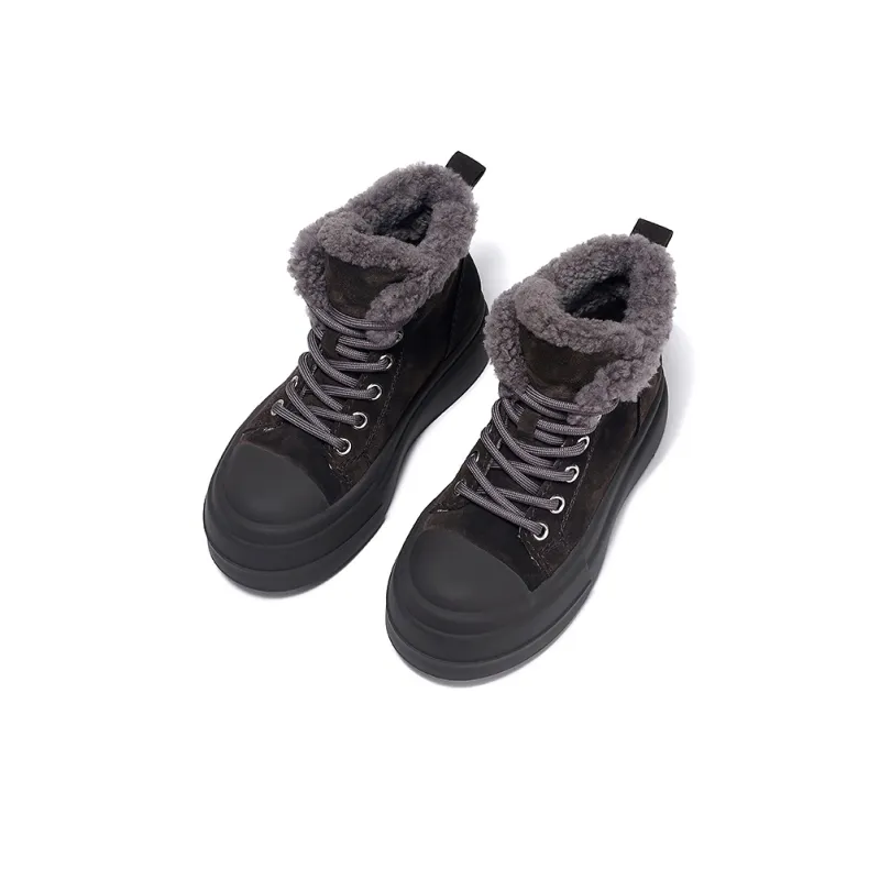 SELAIYA Thermal Short Snow Boots Women's-6