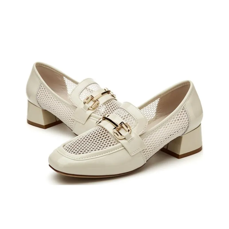 DAPHNE Chunky Heel High Heels 3.5cm Women's-3