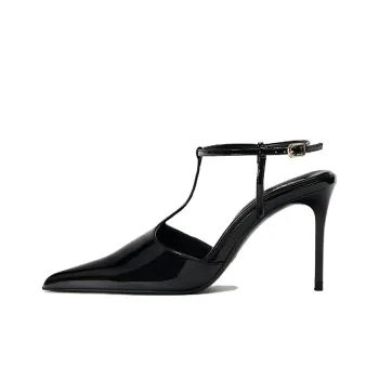 ZARA High Heels 9.5cm Women's Black
