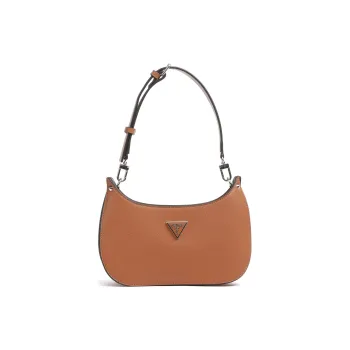 GUESS Meridian Synthetic Material Handbag Shoulder Bag Women's Cognac