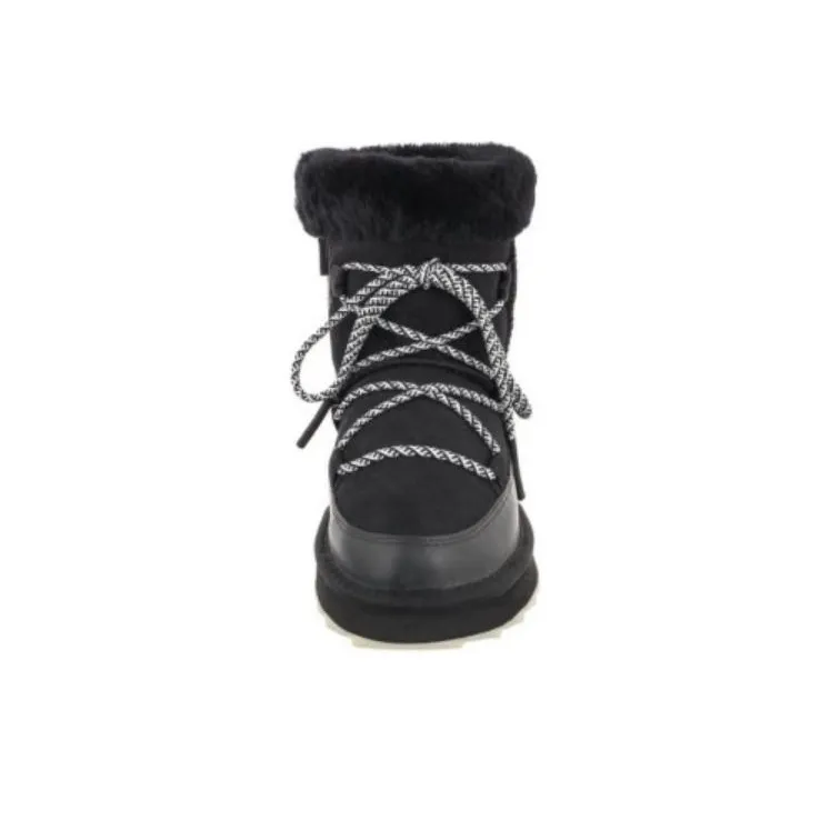 EMU Australia Short Snow Boots Women's Pitch Black-2