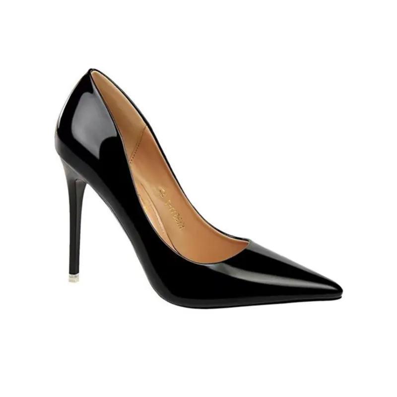 QITUMAUL Slim Heel High Heels Women's-7