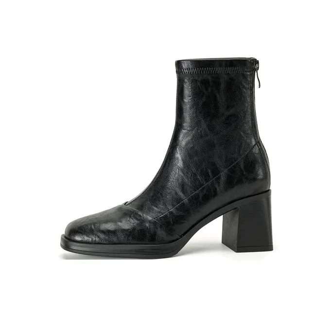 XIAOAJUE Ankle Boots 7cm Women's-5