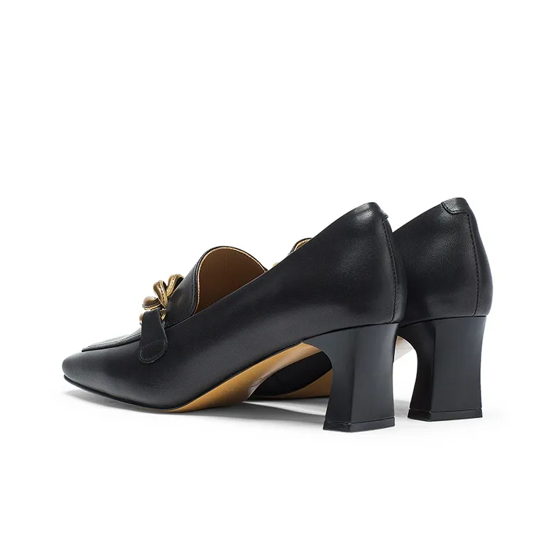 Coup De Foudre Block Heel High Heels 5.5cm Women's-3