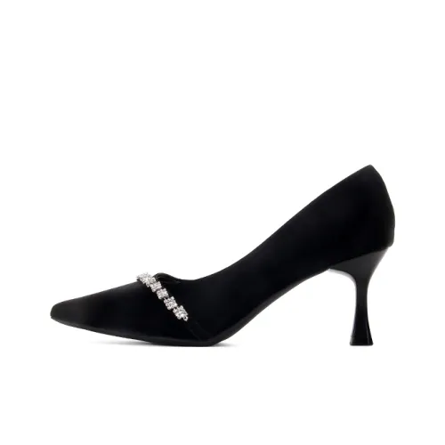 LESELE High Heels Women's Black/Beige