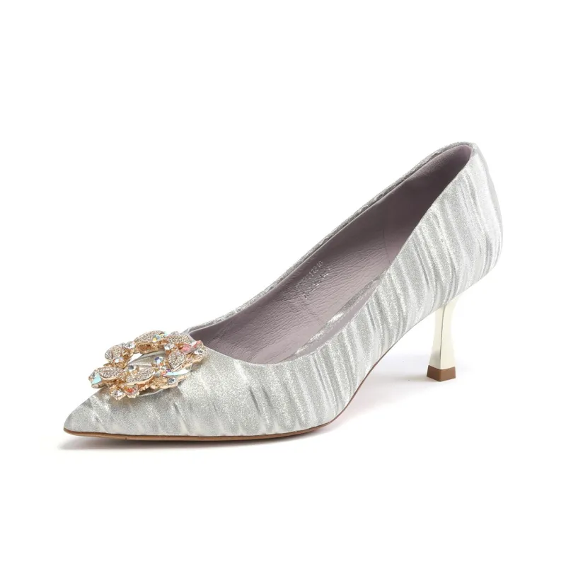 ST&SAT Slim Heel High Heels 7cm Women's-3