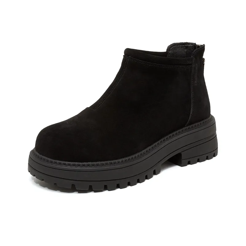 OULISASI Ankle Boots Women's Caramel/Coffee/Black-14