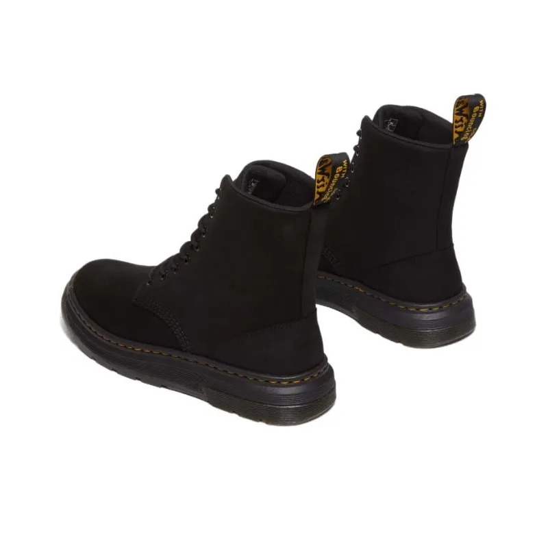 Dr. Martens Dr.Martens Crewson Nubuck Leather Everyday Boots 'Black'-2
