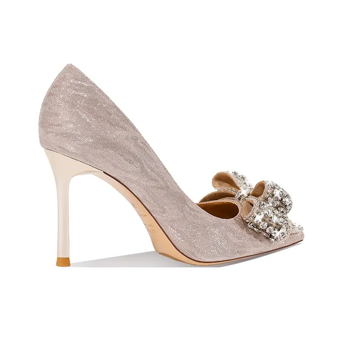 Li Ke Slim Heel High Heels 8CM Women's-5