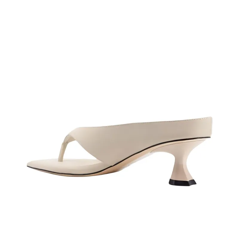 STUDIO AMELIA Flip Flops 5cm Women's Beige-2