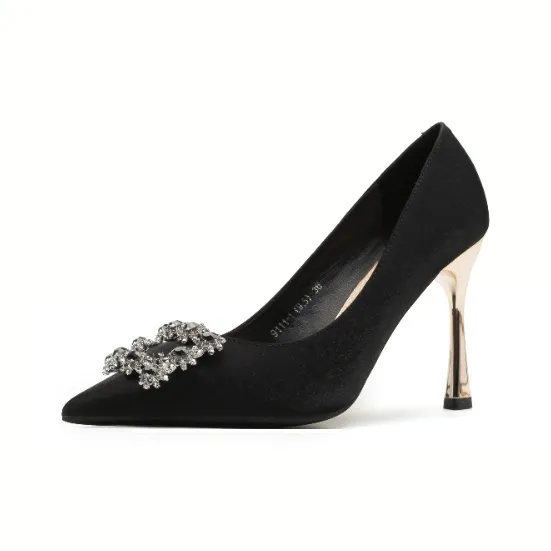 HKCP Slim Heel High Heels 9.5cm Women's-0