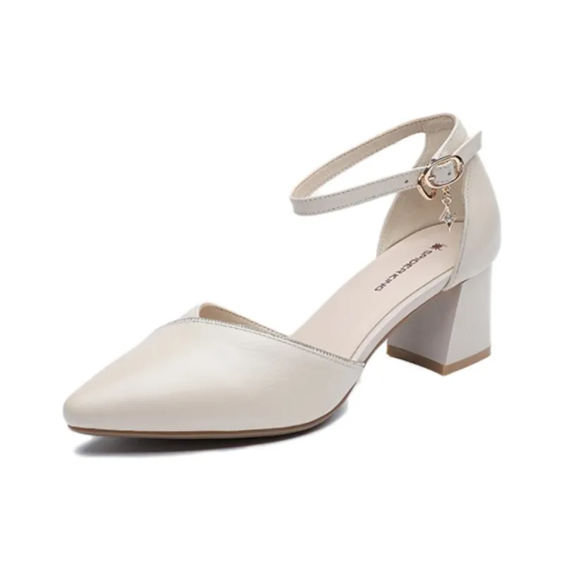 Spider King Spool Heel High Heels Women's-6