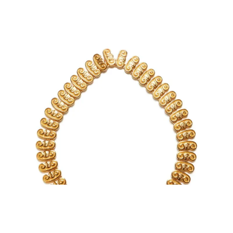 FENDI 1990s Choker Necklace-1