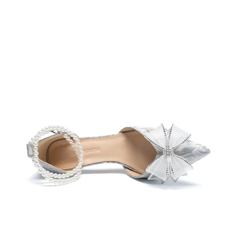 ZHR Meteor Shower Series Slim Heel High Heels 7cm Women's-75