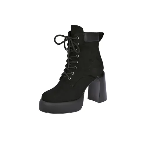 TATBTC High Heel Martin HILFIGER Boots Ankle HILFIGER Boots 9cm Women's