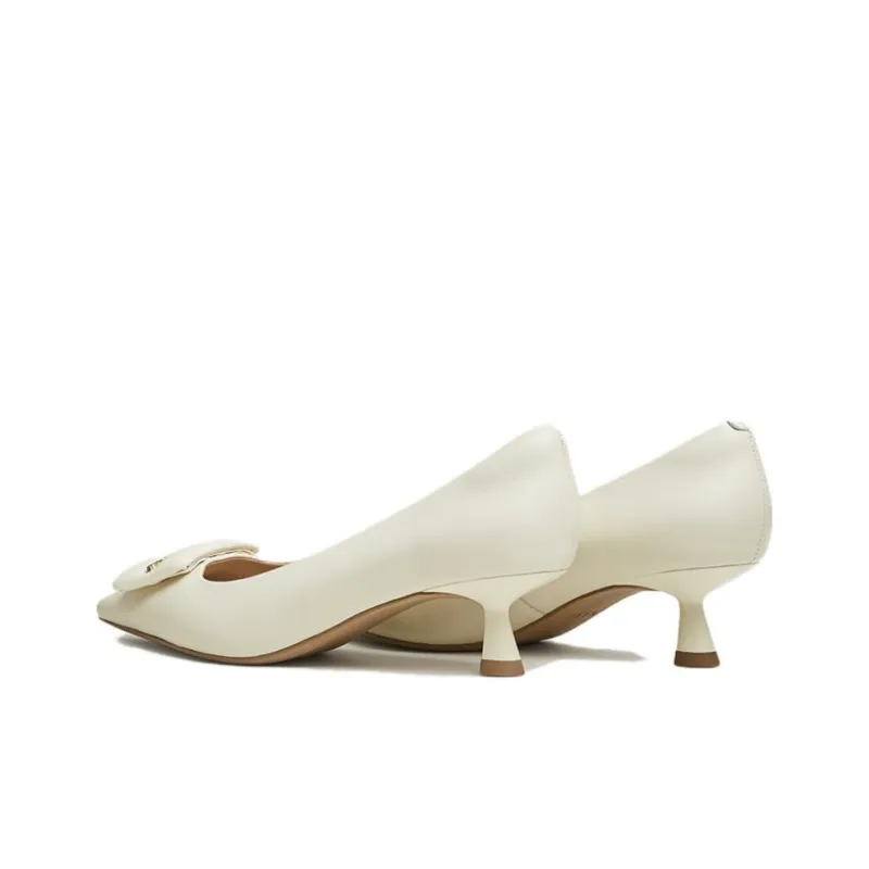 TATA High Heels Women's Solid Color-2