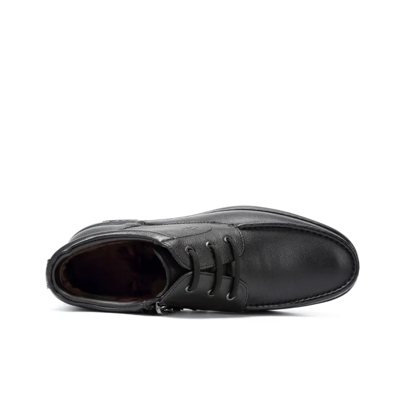 Satchi Ankle Boots 4cm Men's Black-3