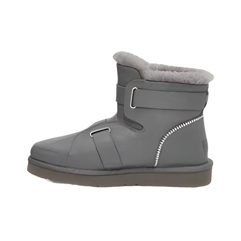 UGG Mini Buckle Short Boots 'Grey' Women's-0
