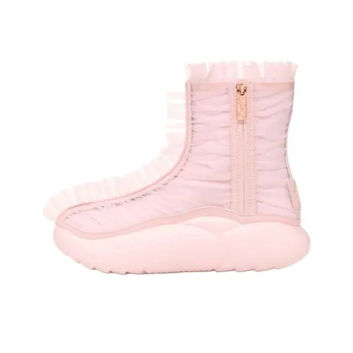 UGG Ruffle Boot Short Collina Strada Seashell Pink Women's