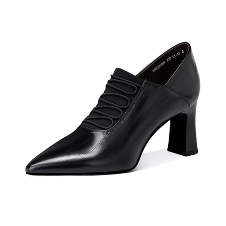 JESSICA SOPHIA Chunky Heel High Heels 6.5cm Women's-2