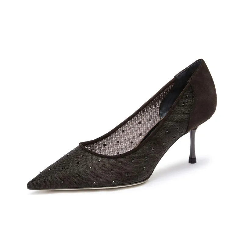 Staccato Slim Heel High Heels 6.5cm Women's-5