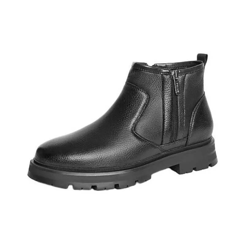 BELLE Ankle Boots 3.5cm Men's Black-1